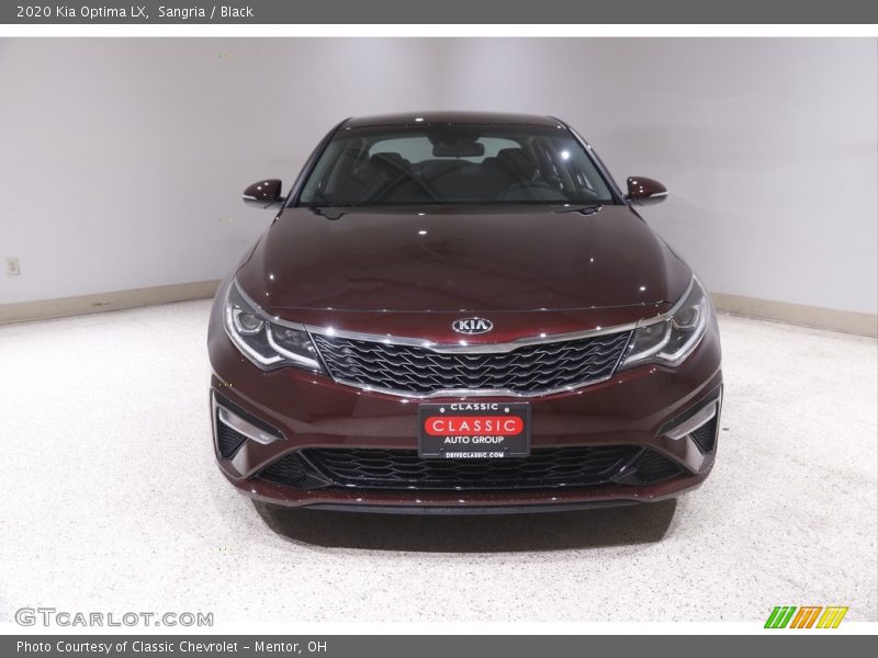 Sangria / Black 2020 Kia Optima LX