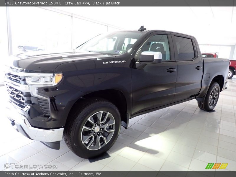 Black / Jet Black 2023 Chevrolet Silverado 1500 LT Crew Cab 4x4