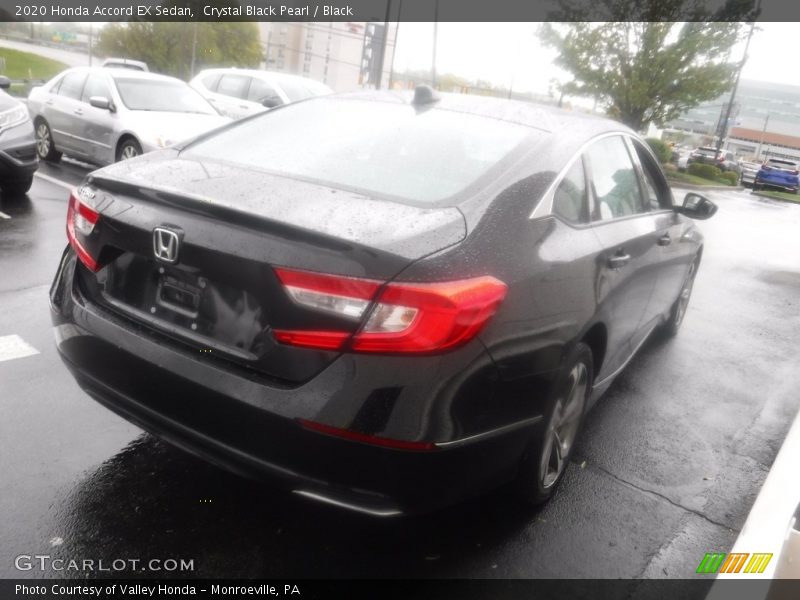 Crystal Black Pearl / Black 2020 Honda Accord EX Sedan