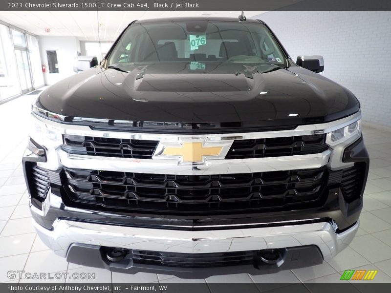 Black / Jet Black 2023 Chevrolet Silverado 1500 LT Crew Cab 4x4