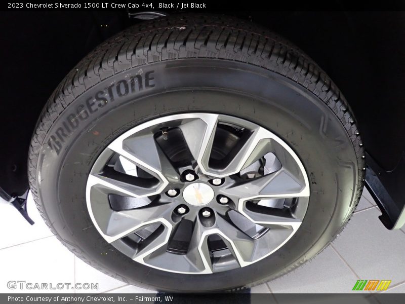 Black / Jet Black 2023 Chevrolet Silverado 1500 LT Crew Cab 4x4