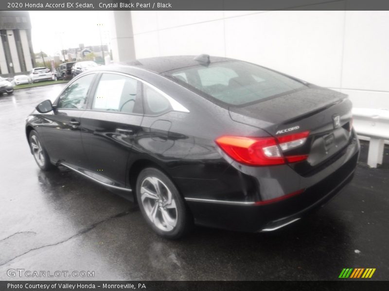 Crystal Black Pearl / Black 2020 Honda Accord EX Sedan