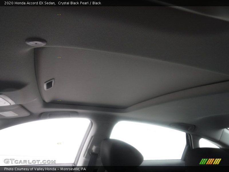 Crystal Black Pearl / Black 2020 Honda Accord EX Sedan