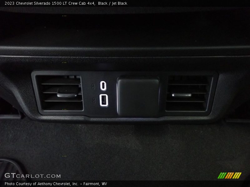 Black / Jet Black 2023 Chevrolet Silverado 1500 LT Crew Cab 4x4