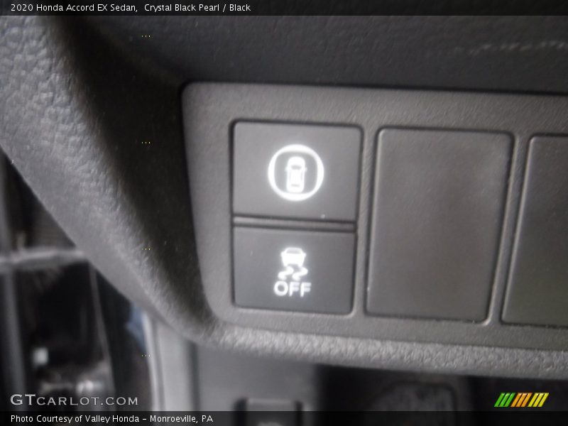 Crystal Black Pearl / Black 2020 Honda Accord EX Sedan
