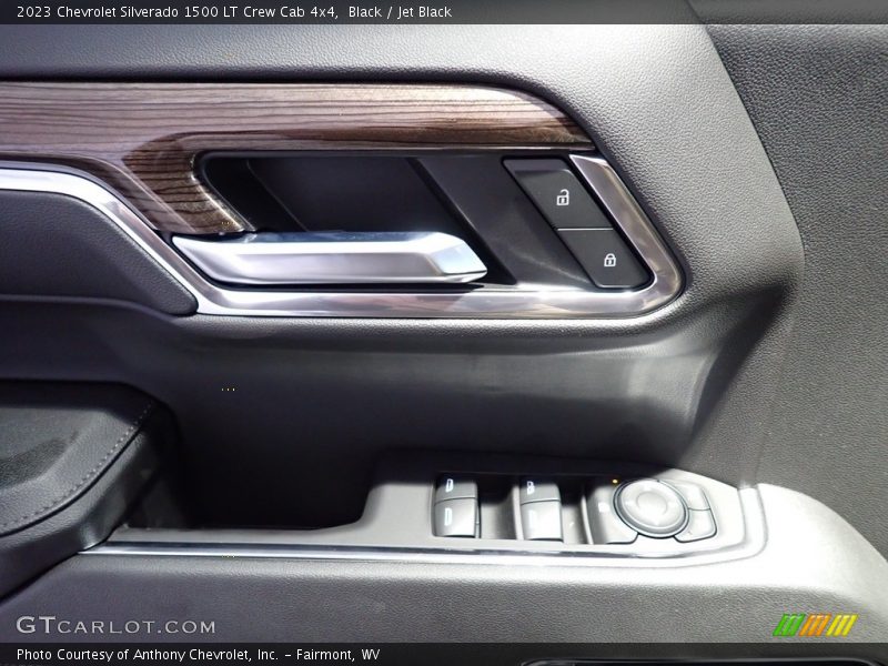 Black / Jet Black 2023 Chevrolet Silverado 1500 LT Crew Cab 4x4