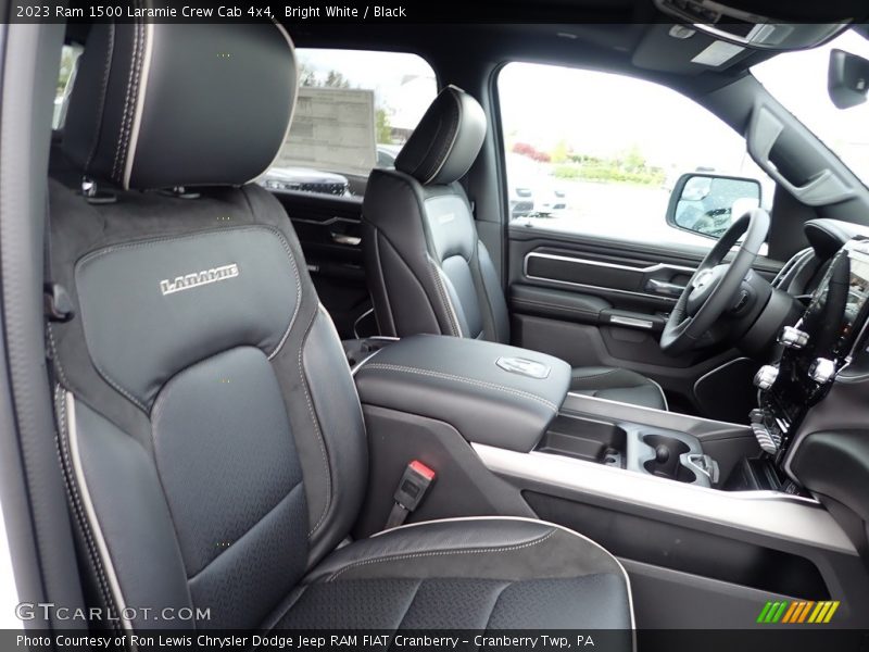 Front Seat of 2023 1500 Laramie Crew Cab 4x4