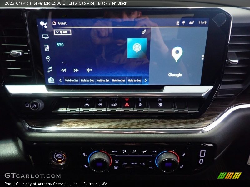 Black / Jet Black 2023 Chevrolet Silverado 1500 LT Crew Cab 4x4