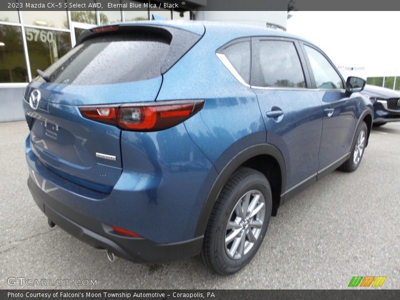 Eternal Blue Mica / Black 2023 Mazda CX-5 S Select AWD