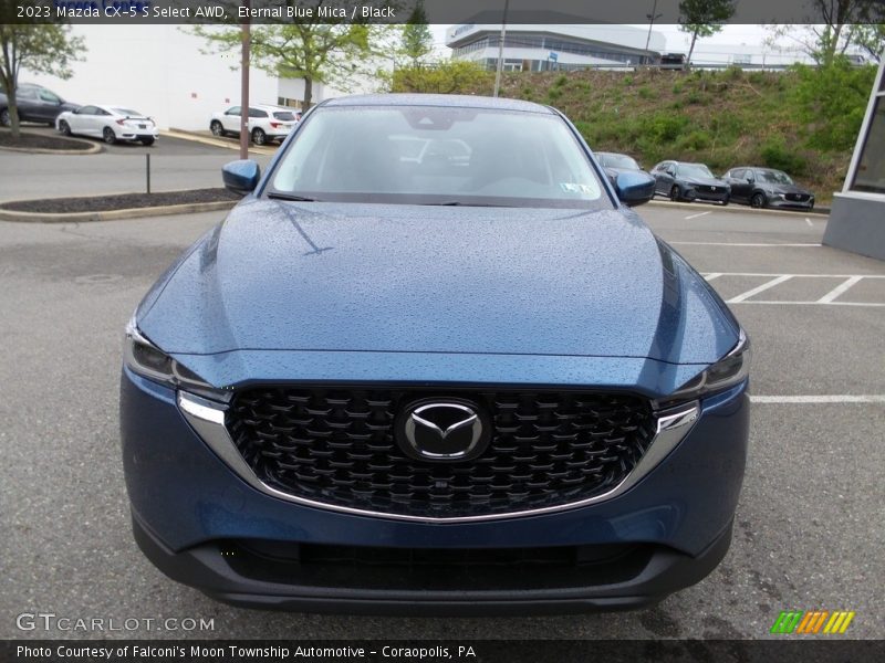 Eternal Blue Mica / Black 2023 Mazda CX-5 S Select AWD