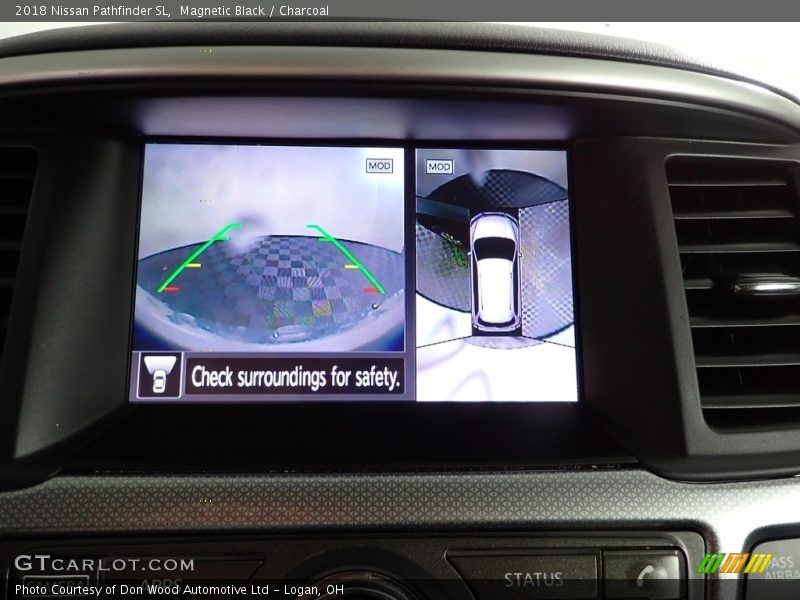 Magnetic Black / Charcoal 2018 Nissan Pathfinder SL