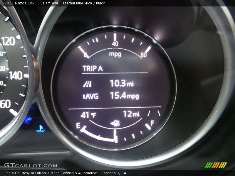 Eternal Blue Mica / Black 2023 Mazda CX-5 S Select AWD