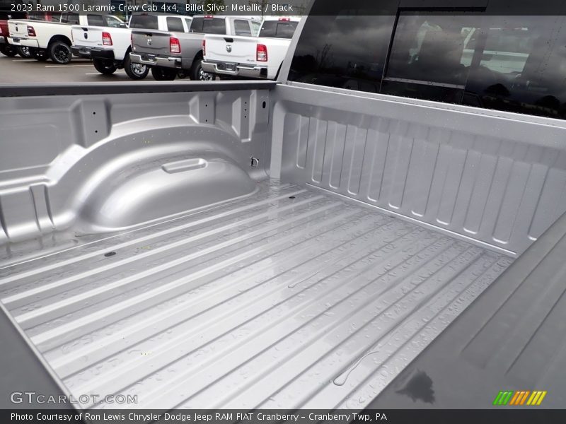 Billet Silver Metallic / Black 2023 Ram 1500 Laramie Crew Cab 4x4