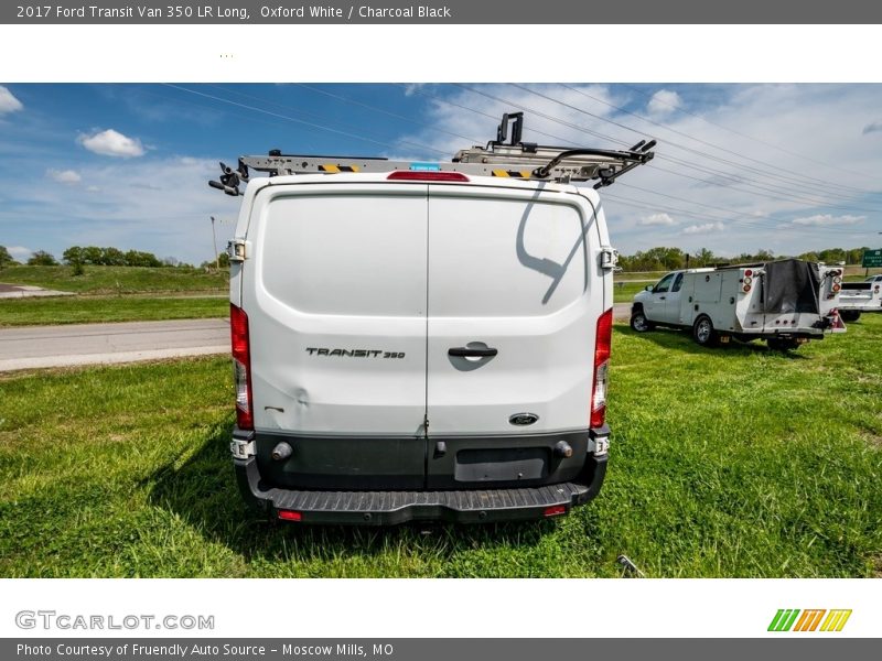 Oxford White / Charcoal Black 2017 Ford Transit Van 350 LR Long