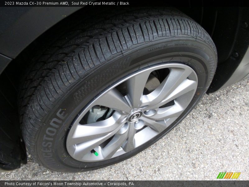 Soul Red Crystal Metallic / Black 2023 Mazda CX-30 Premium AWD