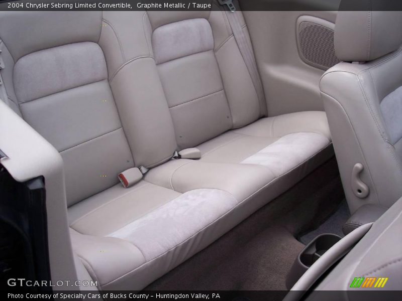 Graphite Metallic / Taupe 2004 Chrysler Sebring Limited Convertible