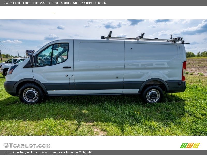 Oxford White / Charcoal Black 2017 Ford Transit Van 350 LR Long