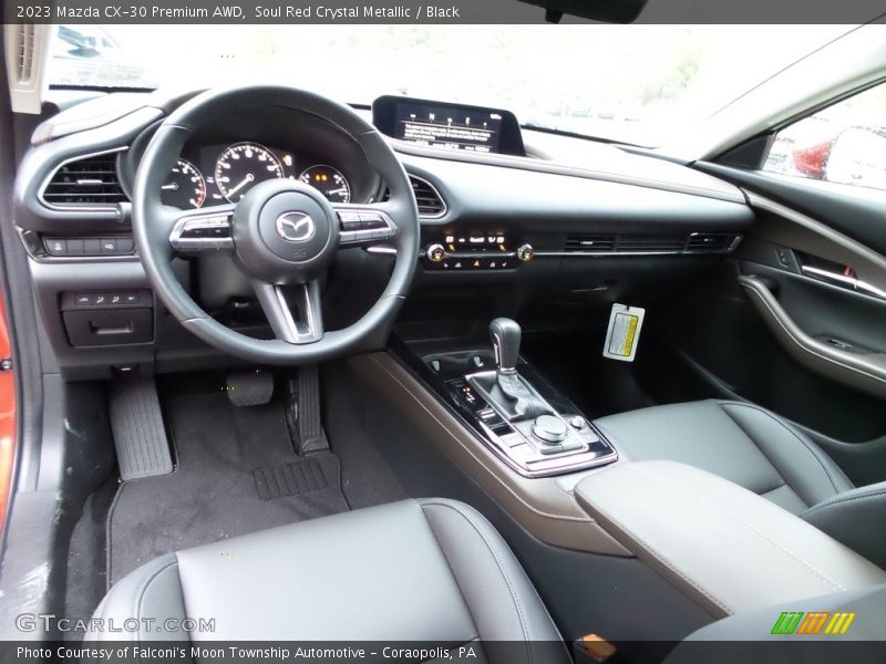  2023 CX-30 Premium AWD Black Interior