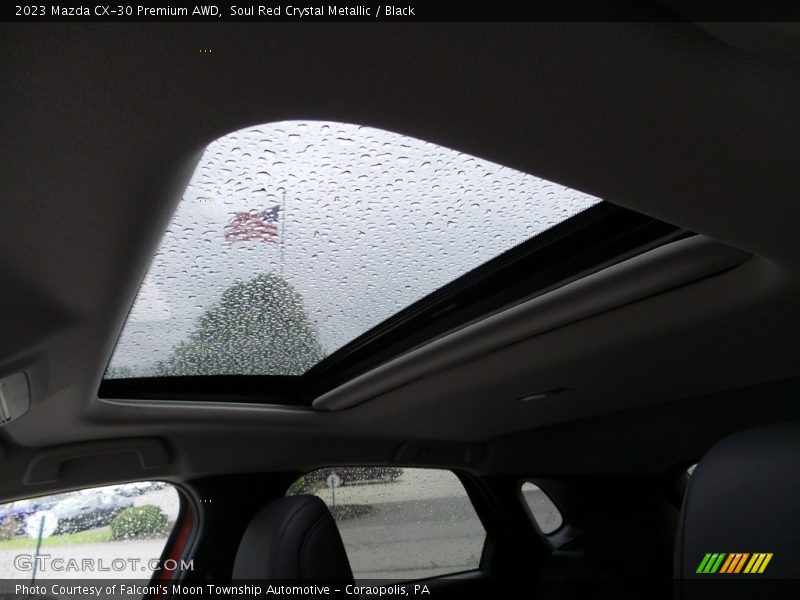 Soul Red Crystal Metallic / Black 2023 Mazda CX-30 Premium AWD