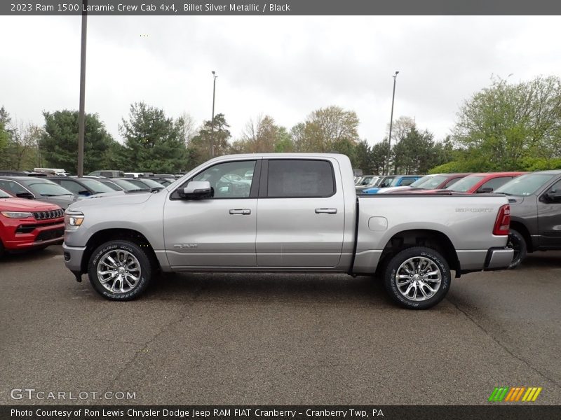  2023 1500 Laramie Crew Cab 4x4 Billet Silver Metallic