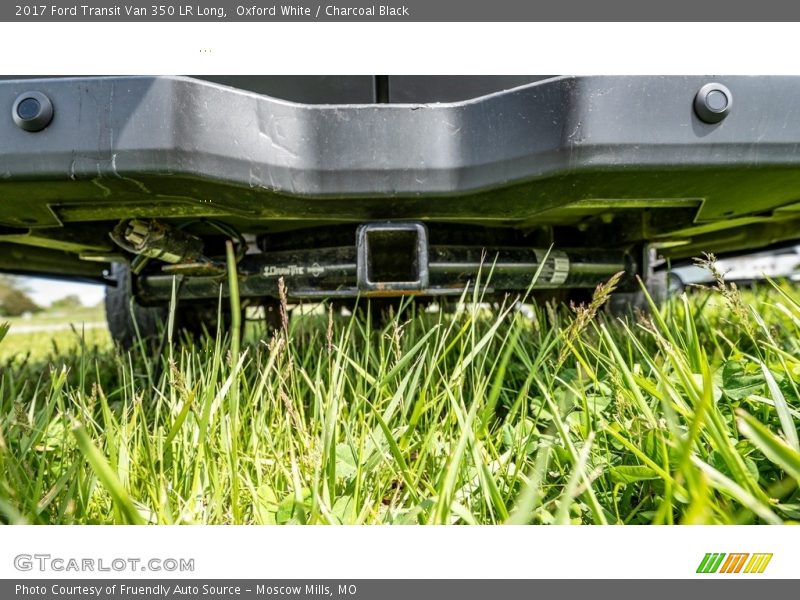 Oxford White / Charcoal Black 2017 Ford Transit Van 350 LR Long