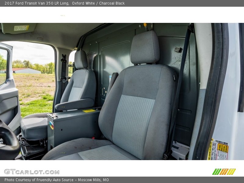 Front Seat of 2017 Transit Van 350 LR Long