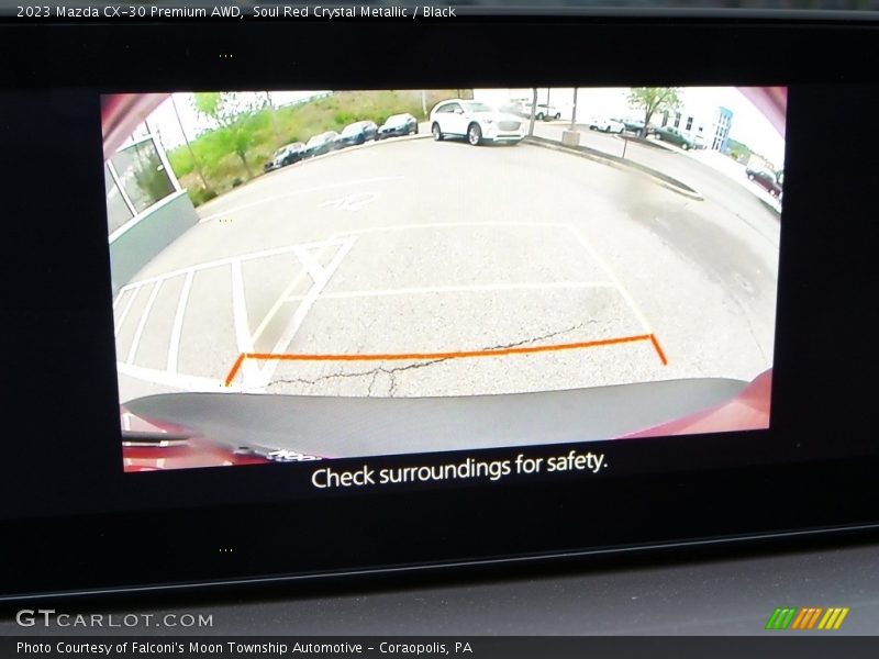 Soul Red Crystal Metallic / Black 2023 Mazda CX-30 Premium AWD