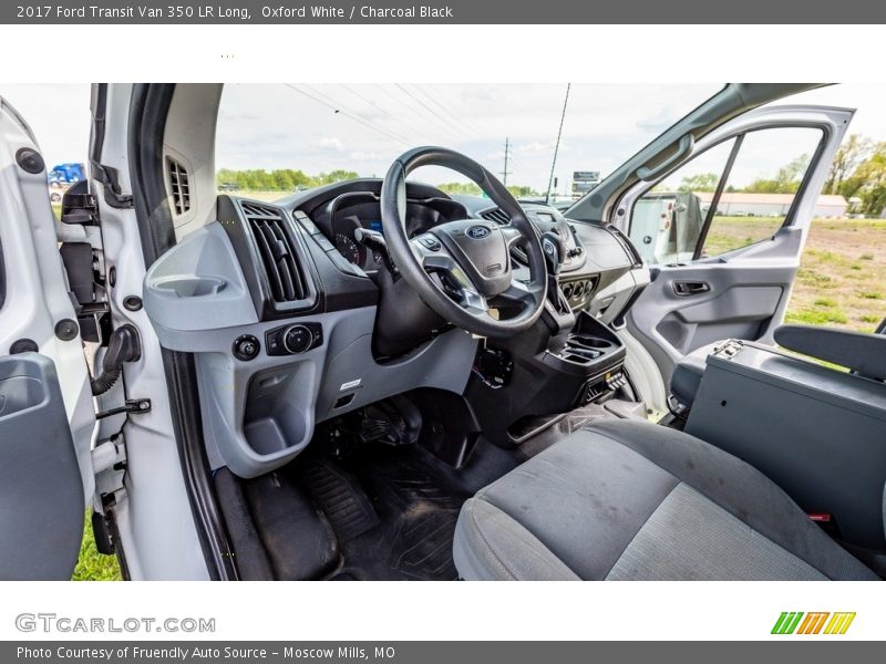  2017 Transit Van 350 LR Long Charcoal Black Interior