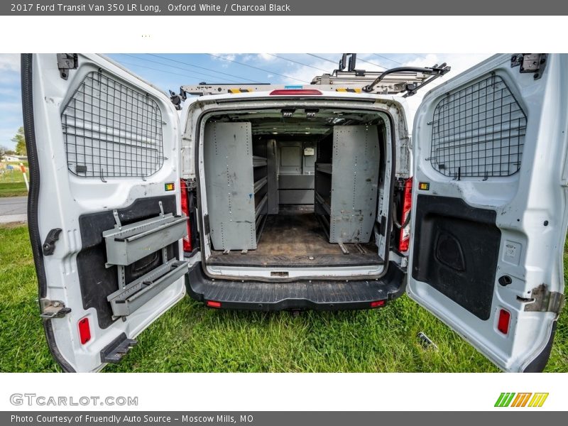 Oxford White / Charcoal Black 2017 Ford Transit Van 350 LR Long