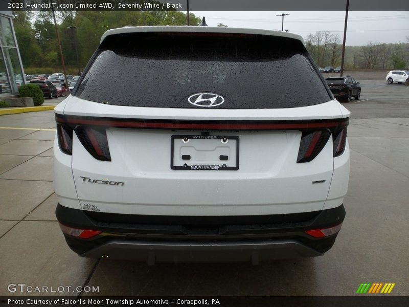 Serenity White / Black 2023 Hyundai Tucson Limited AWD