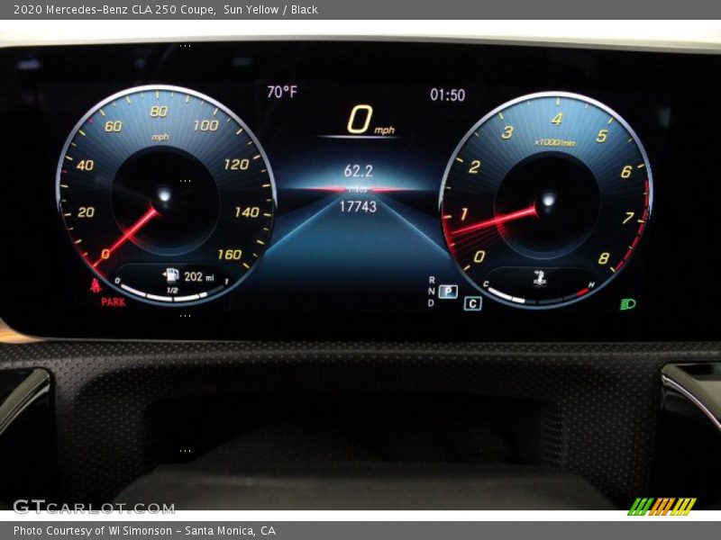 Sun Yellow / Black 2020 Mercedes-Benz CLA 250 Coupe