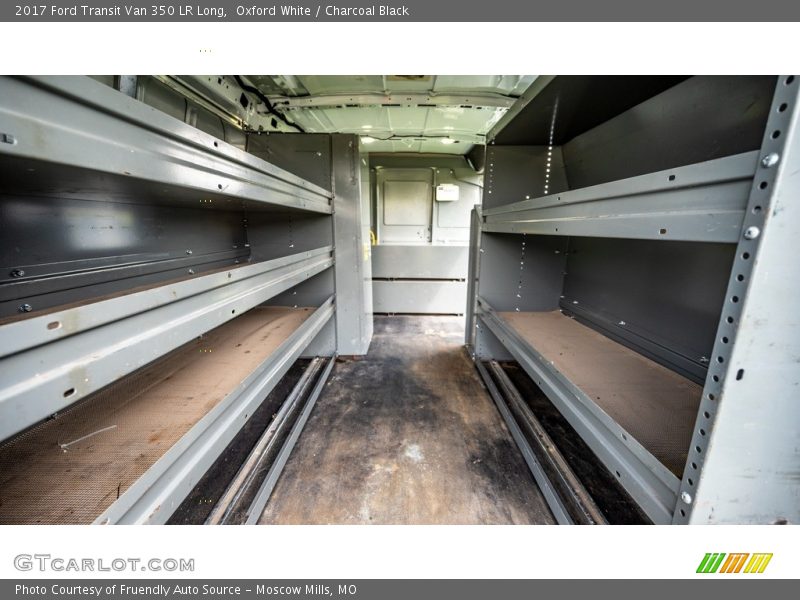 Oxford White / Charcoal Black 2017 Ford Transit Van 350 LR Long