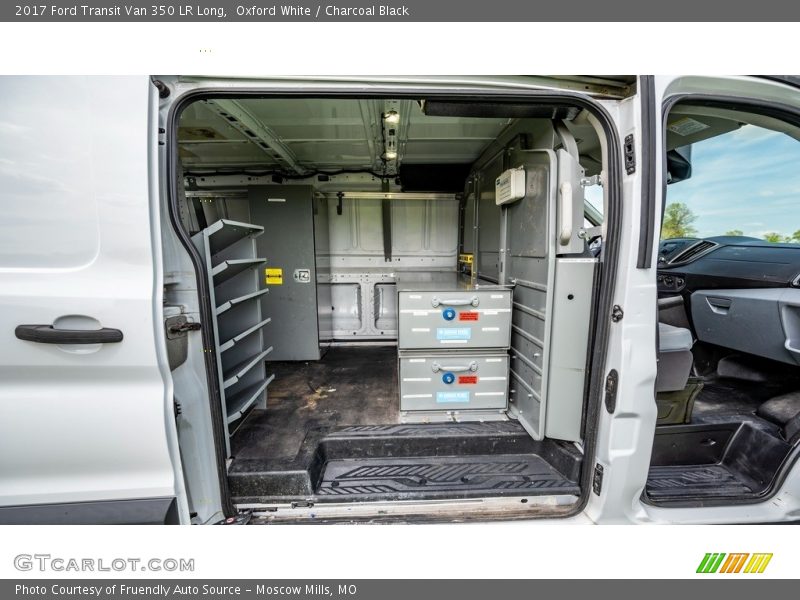 Oxford White / Charcoal Black 2017 Ford Transit Van 350 LR Long