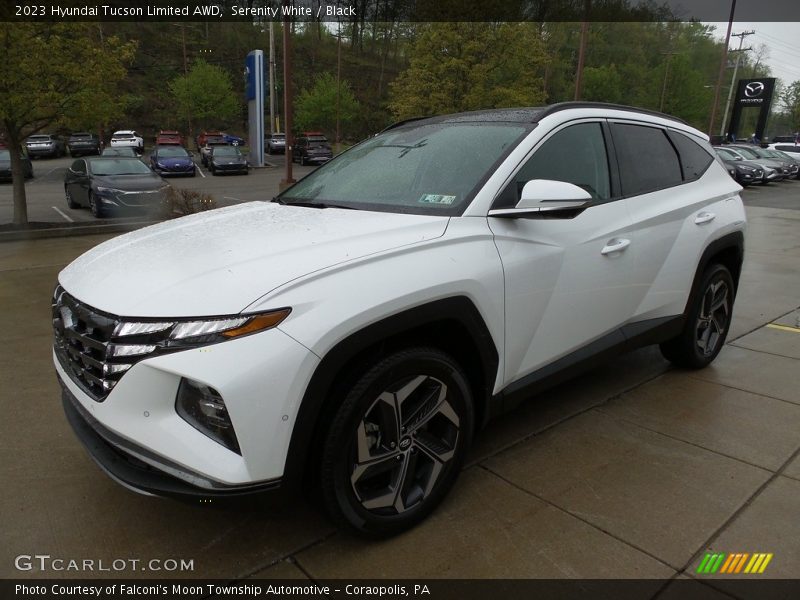 Serenity White / Black 2023 Hyundai Tucson Limited AWD