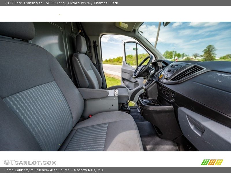 Oxford White / Charcoal Black 2017 Ford Transit Van 350 LR Long