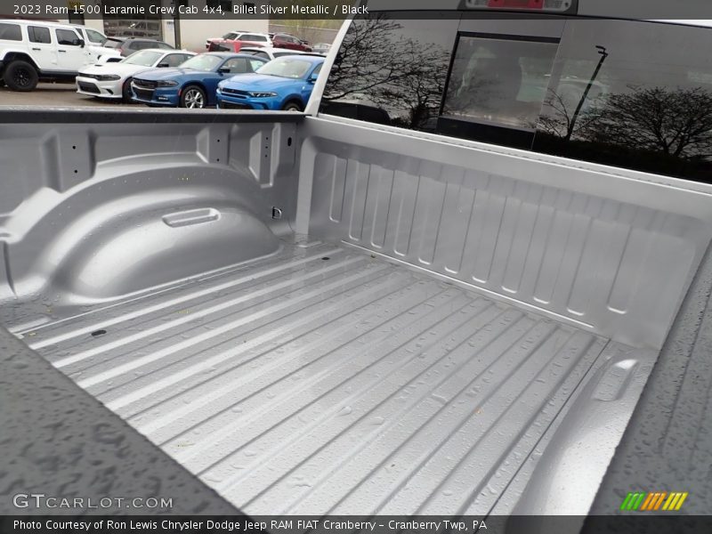 Billet Silver Metallic / Black 2023 Ram 1500 Laramie Crew Cab 4x4