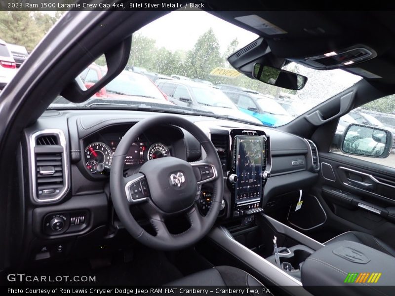 Dashboard of 2023 1500 Laramie Crew Cab 4x4