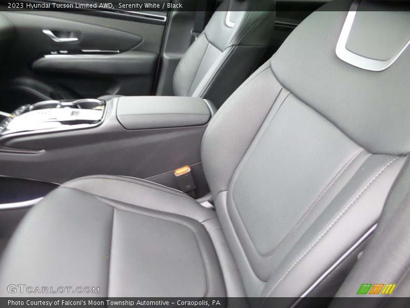 Serenity White / Black 2023 Hyundai Tucson Limited AWD