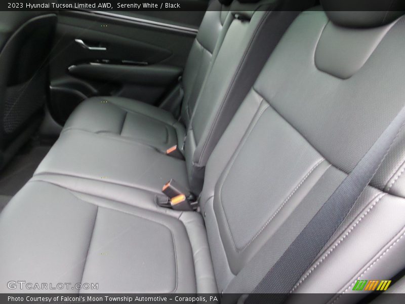 Serenity White / Black 2023 Hyundai Tucson Limited AWD