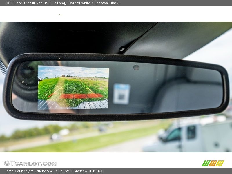 Oxford White / Charcoal Black 2017 Ford Transit Van 350 LR Long
