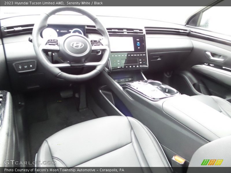 Serenity White / Black 2023 Hyundai Tucson Limited AWD