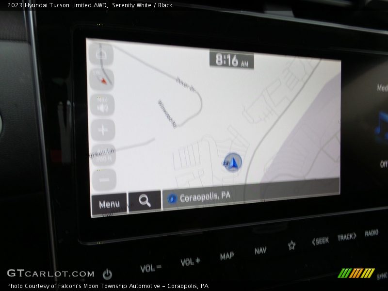 Serenity White / Black 2023 Hyundai Tucson Limited AWD