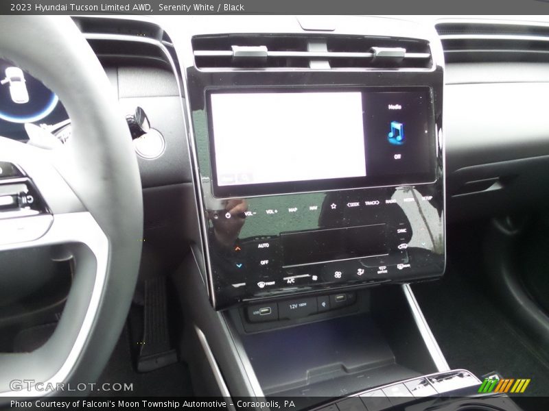 Serenity White / Black 2023 Hyundai Tucson Limited AWD