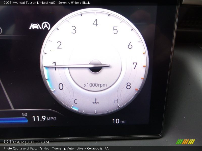 Serenity White / Black 2023 Hyundai Tucson Limited AWD