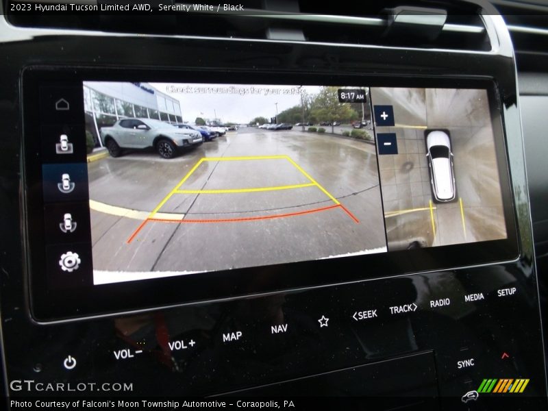 Serenity White / Black 2023 Hyundai Tucson Limited AWD