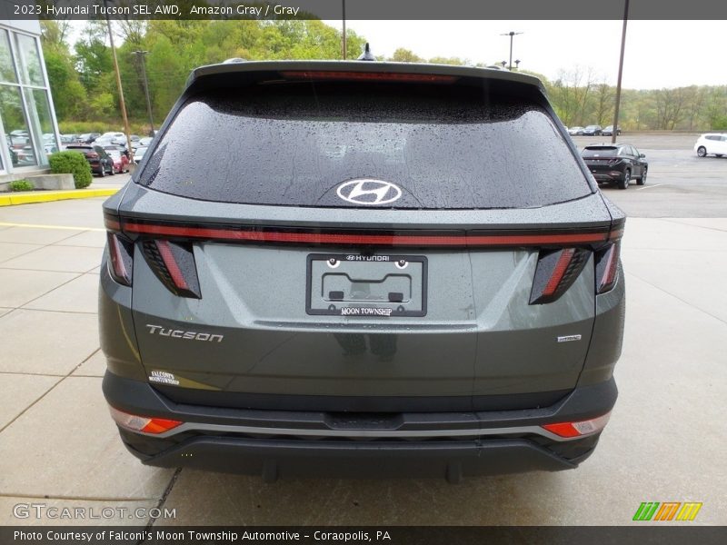 Amazon Gray / Gray 2023 Hyundai Tucson SEL AWD