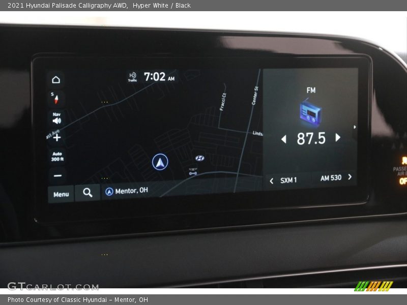 Hyper White / Black 2021 Hyundai Palisade Calligraphy AWD