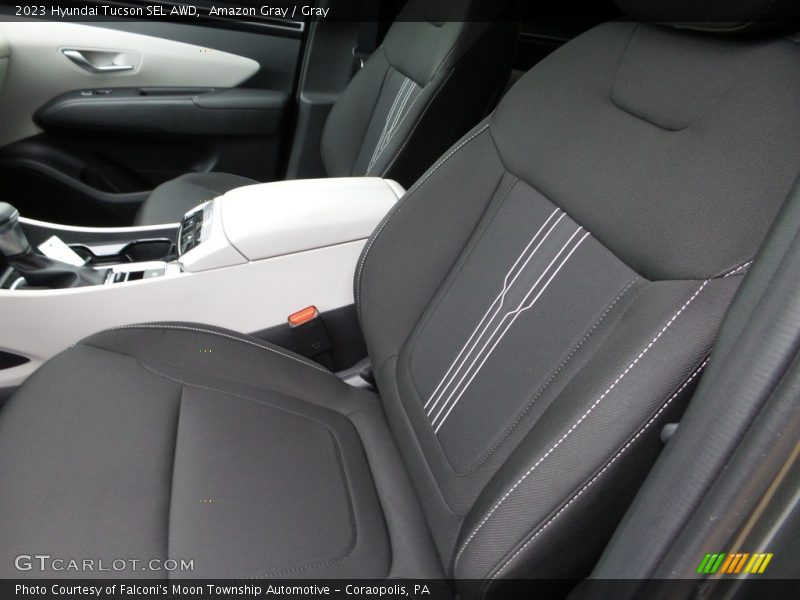 Amazon Gray / Gray 2023 Hyundai Tucson SEL AWD