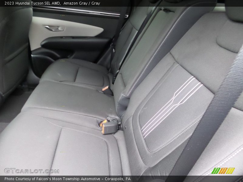 Amazon Gray / Gray 2023 Hyundai Tucson SEL AWD
