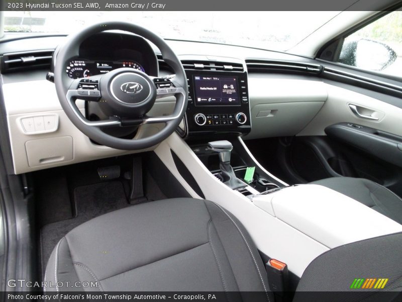 Amazon Gray / Gray 2023 Hyundai Tucson SEL AWD